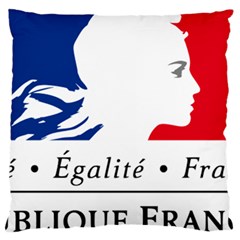 Symbol Of The French Government Standard Flano Cushion Case (one Side) by abbeyz71