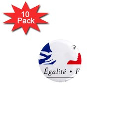 Symbol Of The French Government 1  Mini Magnet (10 Pack)  by abbeyz71