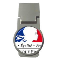 Symbol Of The French Government Money Clips (round)  by abbeyz71