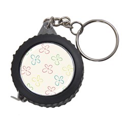 Flower Background Nature Floral Measuring Tapes