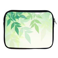 Spring Leaves Nature Light Apple Ipad 2/3/4 Zipper Cases by Simbadda