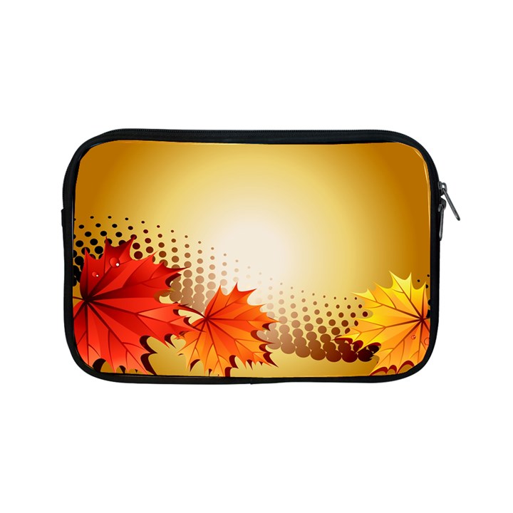 Background Leaves Dry Leaf Nature Apple iPad Mini Zipper Cases