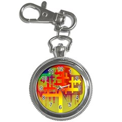 Binary Binary Code Binary System Key Chain Watches