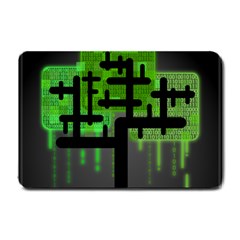 Binary Binary Code Binary System Small Doormat  by Simbadda