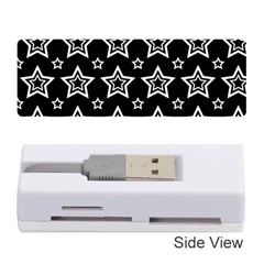 Star Black White Line Space Memory Card Reader (stick) 