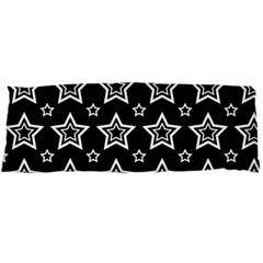 Star Black White Line Space Body Pillow Case Dakimakura (two Sides) by Alisyart