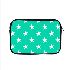 Star Pattern Paper Green Apple Macbook Pro 15  Zipper Case