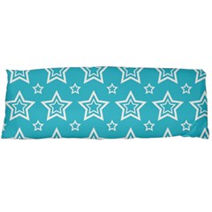 Star Blue White Line Space Sky Body Pillow Case (dakimakura)