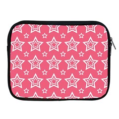 Star Pink White Line Space Apple Ipad 2/3/4 Zipper Cases by Alisyart