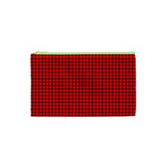 Red And Black Cosmetic Bag (xs)