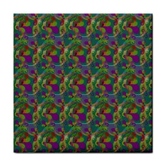 Pattern Abstract Paisley Swirls Tile Coasters by Simbadda