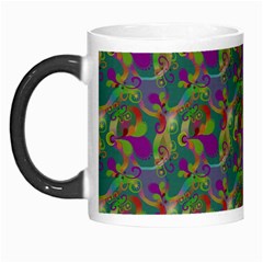 Pattern Abstract Paisley Swirls Morph Mugs by Simbadda