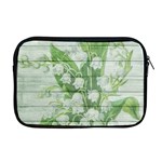 On Wood May Lily Of The Valley Apple MacBook Pro 17  Zipper Case Front