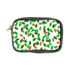 Leaves True Leaves Autumn Green Coin Purse by Simbadda