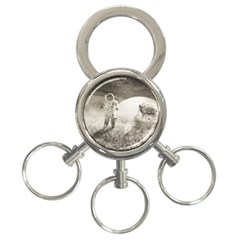 Astronaut Space Travel Space 3-ring Key Chains by Simbadda