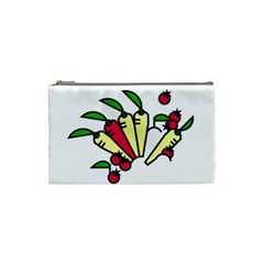 Tomatoes Carrots Cosmetic Bag (Small) 