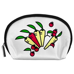 Tomatoes Carrots Accessory Pouches (Large) 