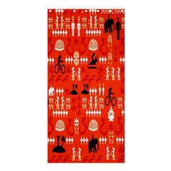 Traditional Wayang Shower Curtain 36  X 72  (stall)  by Alisyart