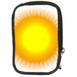 Sunlight Sun Orange Yellow Light Compact Camera Cases Front