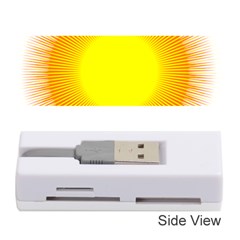 Sunlight Sun Orange Yellow Light Memory Card Reader (stick) 