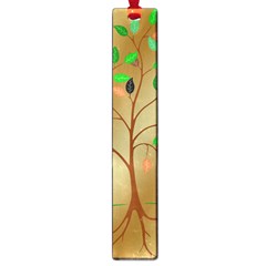 Tree Root Leaves Contour Outlines Large Book Marks by Simbadda