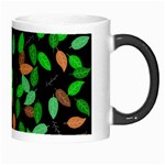 Leaves True Leaves Autumn Green Morph Mugs Right