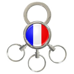 Shield On The French Senate Entrance 3-ring Key Chains by abbeyz71