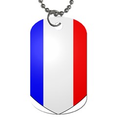 Shield On The French Senate Entrance Dog Tag (two Sides) by abbeyz71