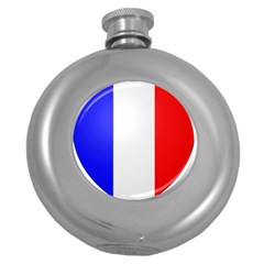 Shield On The French Senate Entrance Round Hip Flask (5 Oz) by abbeyz71