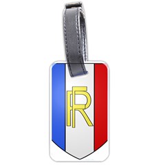 Semi-official Shield Of France Luggage Tags (one Side)  by abbeyz71