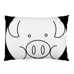 Pig Logo Pillow Case