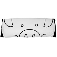 Pig Logo Body Pillow Case (dakimakura) by Simbadda