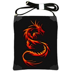 Dragon Shoulder Sling Bags by Simbadda