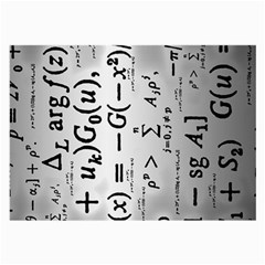 Science Formulas Large Glasses Cloth (2-side) by Simbadda