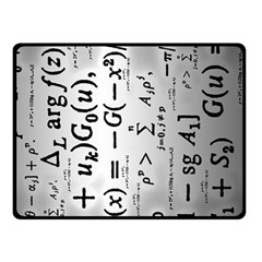 Science Formulas Double Sided Fleece Blanket (small)  by Simbadda