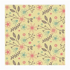 Seamless Spring Flowers Patterns Medium Glasses Cloth by TastefulDesigns