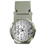 Science Formulas Money Clip Watches Front