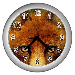 Fox Wall Clocks (silver) 