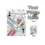 Paris Map Playing Cards 54 (Mini)  Front - ClubQ