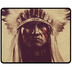 Indian Double Sided Fleece Blanket (medium)  by Simbadda