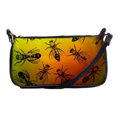 Insect Pattern Shoulder Clutch Bags