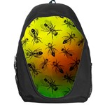 Insect Pattern Backpack Bag Front