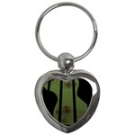 Fractal Prison Key Chains (Heart)  Front