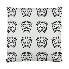 Animal Bison Grey Wild Standard Cushion Case (two Sides)