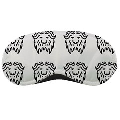 Animal Bison Grey Wild Sleeping Masks by Alisyart