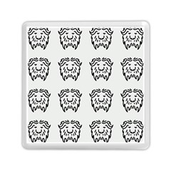 Animal Bison Grey Wild Memory Card Reader (square) 