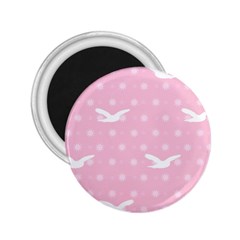 Wallpaper Same Palette Pink Star Bird Animals 2 25  Magnets