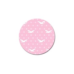 Wallpaper Same Palette Pink Star Bird Animals Golf Ball Marker (10 Pack)