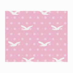 Wallpaper Same Palette Pink Star Bird Animals Small Glasses Cloth by Alisyart