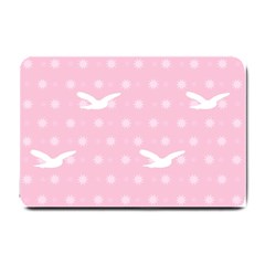 Wallpaper Same Palette Pink Star Bird Animals Small Doormat  by Alisyart